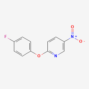 molecular formula C11H7FN2O3 B1607094 2-(4-氟苯氧基)-5-硝基吡啶 CAS No. 31011-26-4