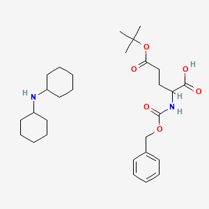 molecular formula C29H46N2O6 B1607102 Z-Glu(OtBu)-OH.DCHA CAS No. 3967-21-3