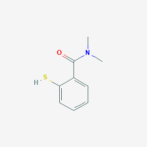 molecular formula C9H11NOS B1607108 o-Mercapto-N,N-dimethylbenzamide CAS No. 20877-02-5