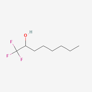 molecular formula C8H15F3O B1607120 1,1,1-Trifluoro-2-octanol CAS No. 453-43-0