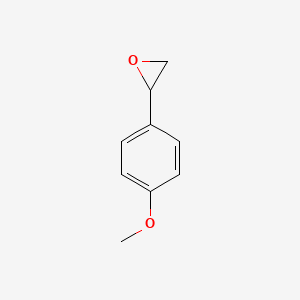 molecular formula C9H10O2 B1607123 2-(4-Methoxyphenyl)oxirane CAS No. 6388-72-3