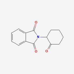 molecular formula C14H13NO3 B1607131 2-(2-Oxocyclohexyl)isoindole-1,3-dione CAS No. 24037-87-4