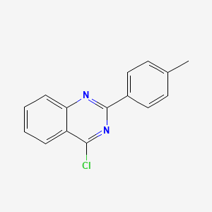 molecular formula C15H11ClN2 B1607135 4-Chloro-2-(4-methylphenyl)quinazoline CAS No. 59490-96-9