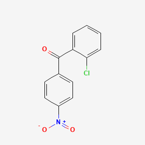 molecular formula C13H8ClNO3 B1607160 2-Chloro-4'-nitrobenzophenone CAS No. 77778-73-5