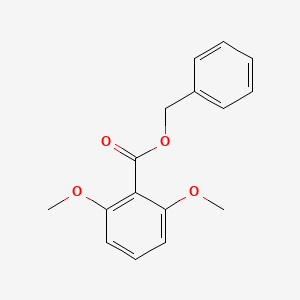 molecular formula C16H16O4 B1607164 Benzyl 2,6-dimethoxybenzoate CAS No. 34328-54-6