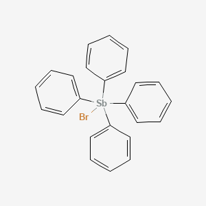 molecular formula C24H20BrS B1607171 Tetraphenylantimony Bromide CAS No. 21450-52-2