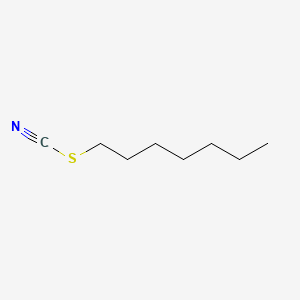 molecular formula C8H15NS B1607185 Heptyl thiocyanate CAS No. 5416-94-4
