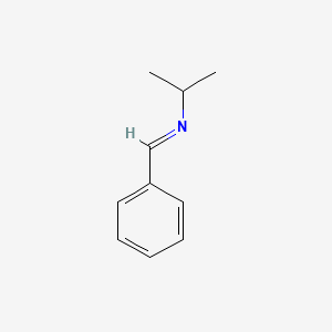 molecular formula C10H13N B1607186 N-Benzylideneisopropylamine CAS No. 6852-56-8