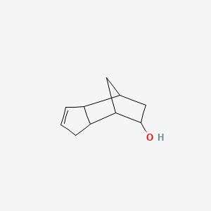 molecular formula C10H14O B1607202 3a,4,5,6,7,7a-Hexahydro-4,7-methano-1H-inden-6-ol CAS No. 3385-61-3