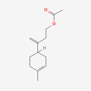 molecular formula C13H20O2 B1607217 3-(4-Methylcyclohex-3-enyl)but-3-enyl acetate CAS No. 6819-19-8