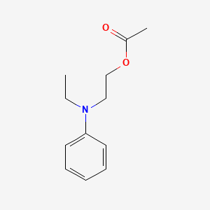 2-(Ethyl(phenyl)amino)ethyl acetate