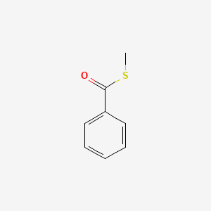 molecular formula C8H8OS B1607262 S-Methyl benzenecarbothioate CAS No. 5925-68-8