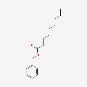 B1607265 Benzyl nonanoate CAS No. 6471-66-5