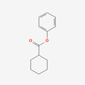 molecular formula C13H16O2 B1607289 Phenyl cyclohexanecarboxylate CAS No. 3954-12-9