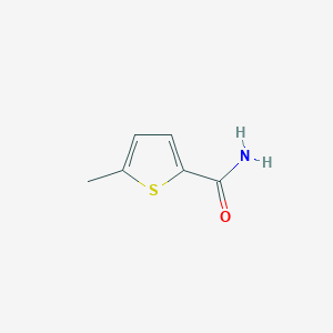 molecular formula C6H7NOS B1607296 5-Methyl-2-thiophenecarboxamide CAS No. 57280-37-2