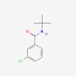 molecular formula C11H14ClNO B1607299 N-tert-Butyl-3-chlorobenzamide CAS No. 35306-56-0