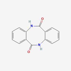 molecular formula C14H10N2O2 B1607314 二苯并[b,f][1,5]二氮杂辛-6,12(5H,11H)-二酮 CAS No. 15351-42-5