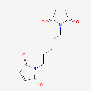 molecular formula C13H14N2O4 B1607338 Pentamethylenebismaleimide CAS No. 5443-21-0