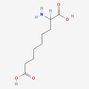 molecular formula C9H17NO4 B1607363 2-Aminononanedioic acid CAS No. 3721-87-7