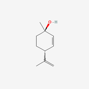molecular formula C10H16O B1607366 (1r,4r)-1-Methyl-4-(prop-1-en-2-yl)cyclohex-2-en-1-ol CAS No. 7212-40-0