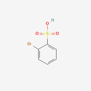 molecular formula C6H5BrO3S B1607370 2-bromobenzenesulfonic Acid CAS No. 576-92-1