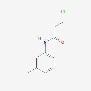 Propanamide, N-(3-methylphenyl)-3-chloro-