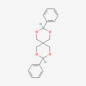 molecular formula C19H20O4 B1607400 3,9-Diphenyl-2,4,8,10-tetraoxaspiro[5.5]undecane CAS No. 2064-95-1