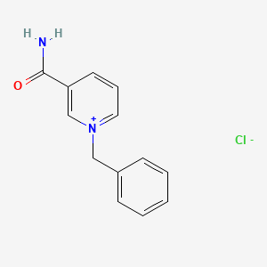 molecular formula C13H13ClN2O B1607411 1-苄基-3-氨基甲酰基吡啶鎓氯化物 CAS No. 5096-13-9