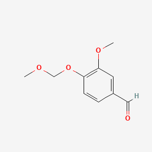 molecular formula C10H12O4 B1607413 3-Methoxy-4-(methoxymethoxy)benzaldehyde CAS No. 5533-00-6