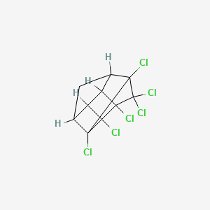 molecular formula C10H6Cl6 B1607439 Photochlordene CAS No. 33323-93-2
