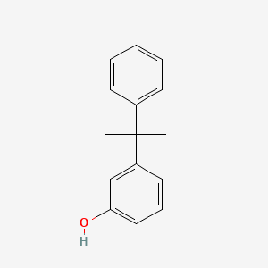 molecular formula C15H16O B1607446 m-Cumylphenol CAS No. 27576-86-9