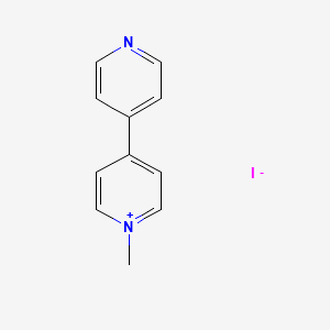 molecular formula C11H11IN2 B1607448 1-Methyl-4,4'-bipyridinium iodide CAS No. 38873-01-7