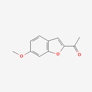 molecular formula C11H10O3 B1607450 1-(6-Methoxy-2-benzofuranyl)ethanone CAS No. 52814-92-3