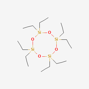molecular formula C16H40O4Si4 B1607458 Octaethylcyclotetrasiloxane CAS No. 1451-99-6