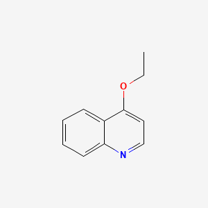 molecular formula C11H11NO B1607466 4-Ethoxyquinoline CAS No. 13720-91-7