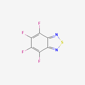 molecular formula C6F4N2S B1607469 2,1,3-Benzothiadiazole, tetrafluoro- CAS No. 75207-77-1