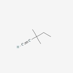 molecular formula C7H12 B1607477 3,3-Dimethyl-1-pentyne CAS No. 918-82-1