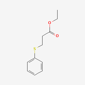 molecular formula C11H14O2S B1607481 Ethyl 3-phenylthiopropionate CAS No. 60805-64-3
