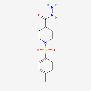 1-[(4-Methylphenyl)sulfonyl]piperidine-4-carbohydrazide
