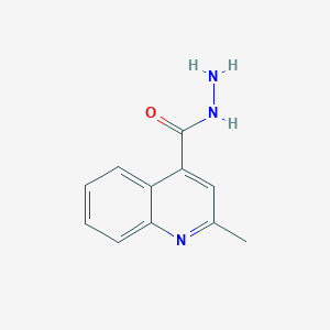 molecular formula C11H11N3O B1607485 2-甲基喹啉-4-甲酰肼 CAS No. 29620-66-4
