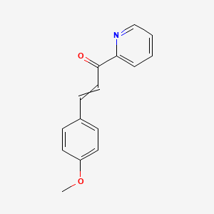 2-[3-(4-Methoxyphenyl)-1-oxoprop-2-enyl]pyridine
