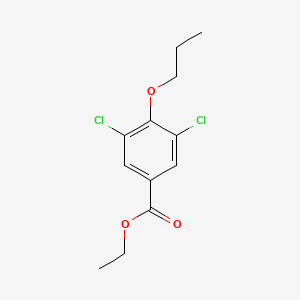 B1607511 Ethyl 3,5-dichloro-4-propoxybenzoate CAS No. 40689-35-8