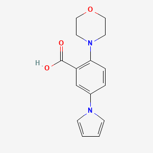 2-morpholino-5-(1H-pyrrol-1-yl)benzoic acid