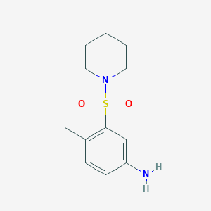 4-Methyl-3-(piperidine-1-sulfonyl)-phenylamine