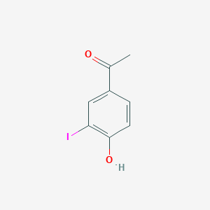 molecular formula C8H7IO2 B1607560 1-(4-Hydroxy-3-iodophenyl)ethanone CAS No. 62615-24-1