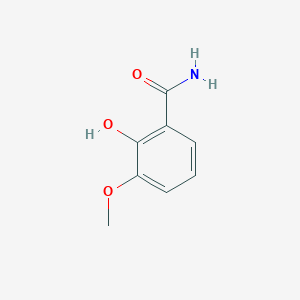 molecular formula C8H9NO3 B1607584 2-羟基-3-甲氧基苯甲酰胺 CAS No. 26751-04-2