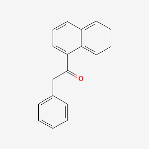molecular formula C18H14O B1607600 1-(Naphthalen-1-yl)-2-phenylethanone CAS No. 605-85-6