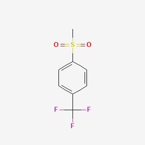 molecular formula C8H7F3O2S B1607609 4-Trifluoromethylphenylmethylsulfone CAS No. 145963-48-0