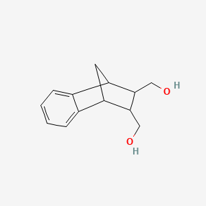 molecular formula C13H16O2 B1607620 1,2,3,4-Tetrahydro-1,4-methanonaphthalene-2,3-dimethanol CAS No. 56306-51-5