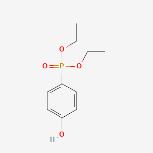 molecular formula C10H15O4P B1607629 4-Diethoxyphosphorylphenol CAS No. 28255-39-2